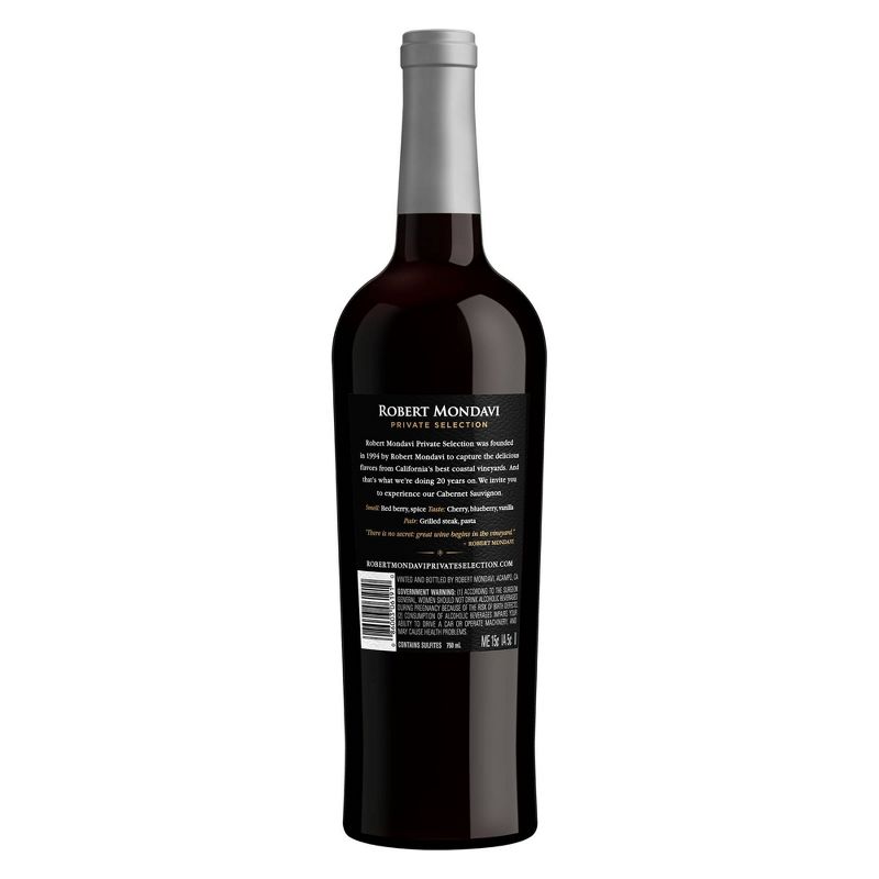 Robert Mondavi Private Selection Cabernet Sauvignon Red Wine - 750ml Bottle