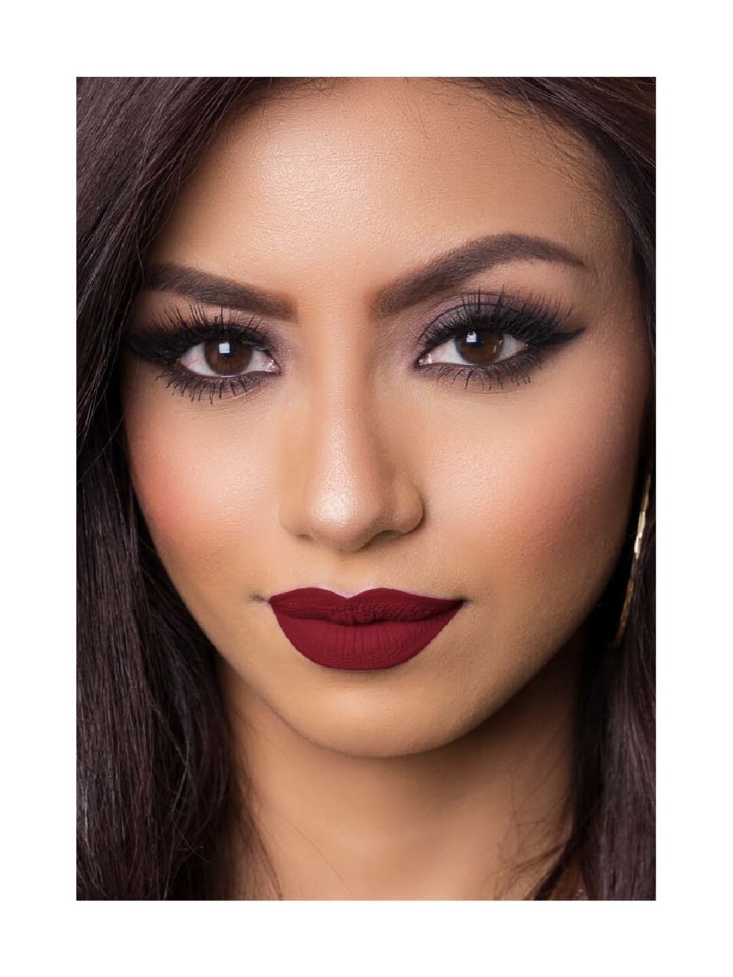 Lenphor Lasche It Liquid Lipstick Vermilion Wine 01 - 5 ml