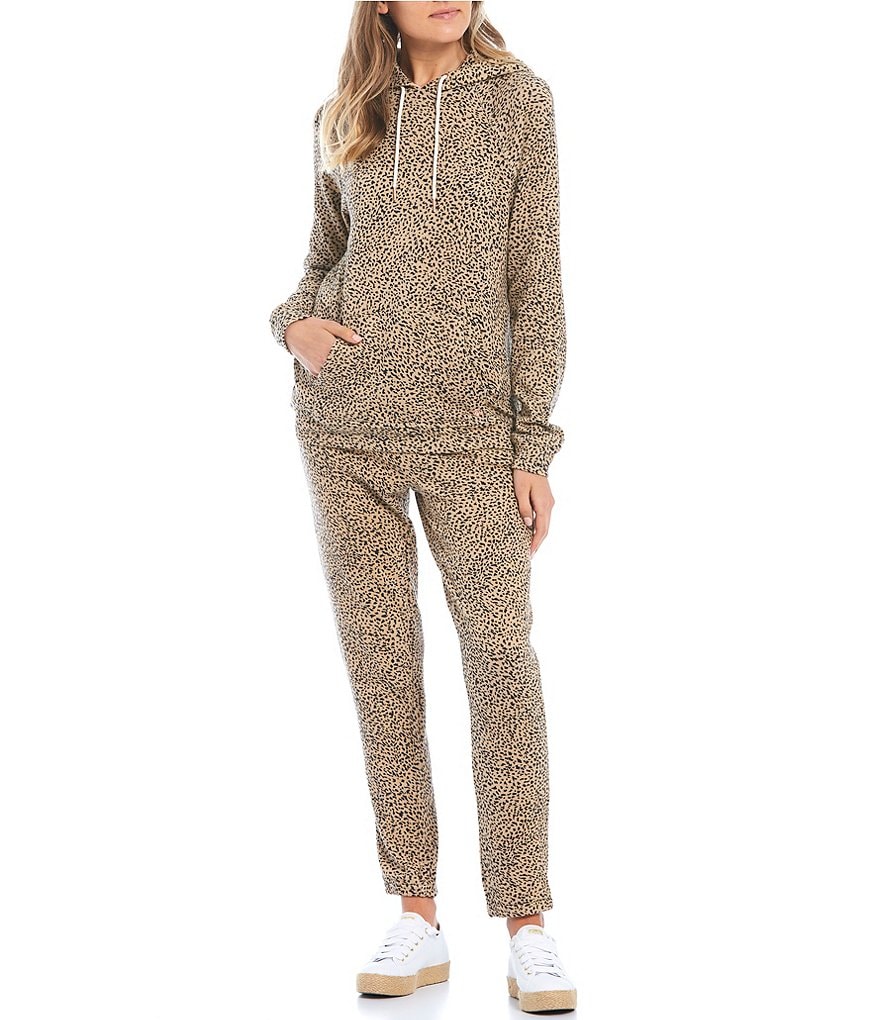 Volcom Coordinating Animal Print Lil Hoodie