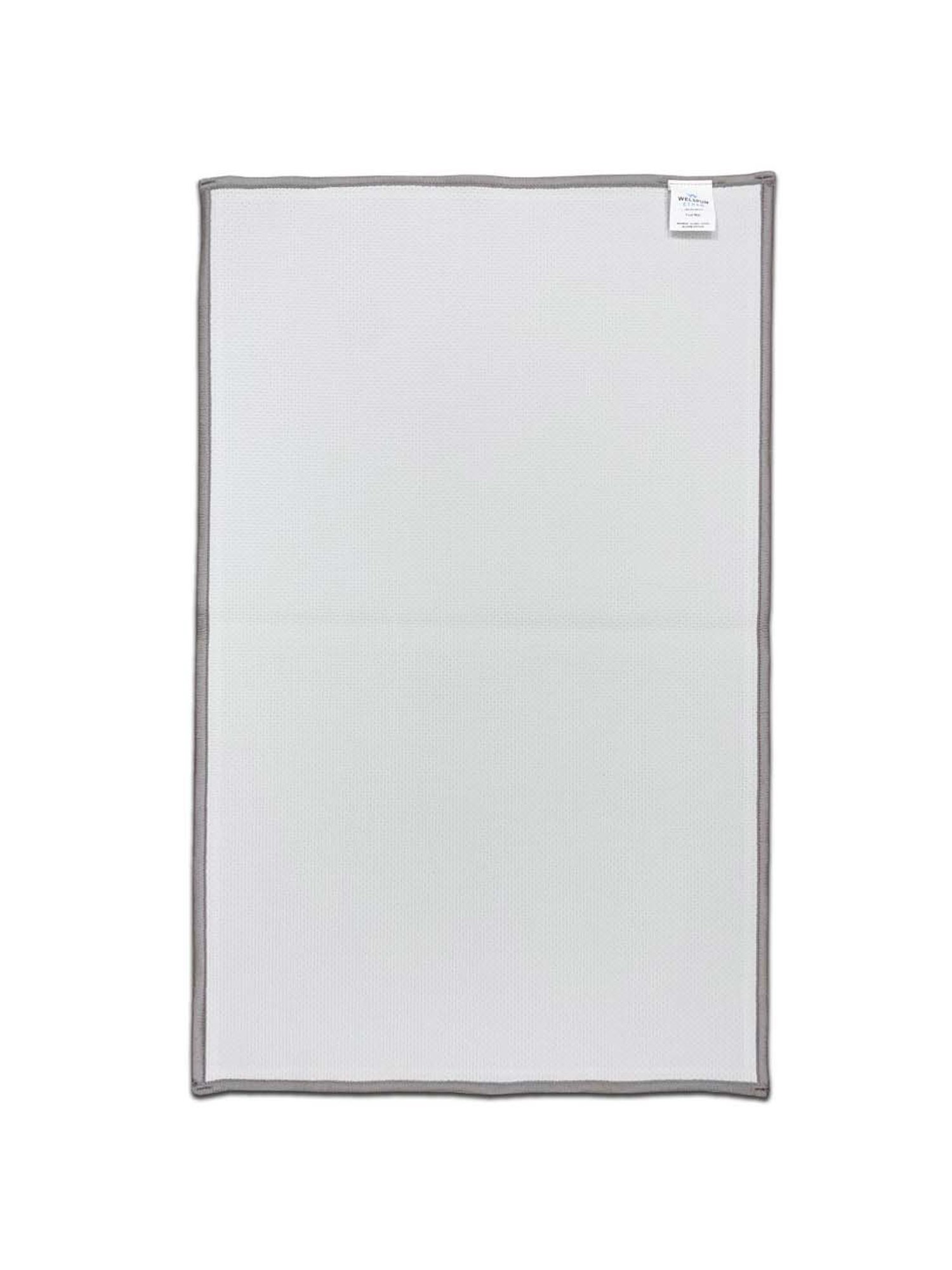 Welspun ETHAN Grey Polyester 1306 GSM Large Foot Mat