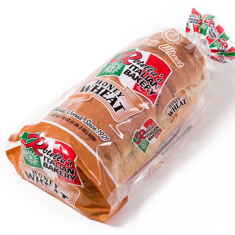 Rotella's Italian Bakery Honey Wheat Sandwich Bread - 24oz