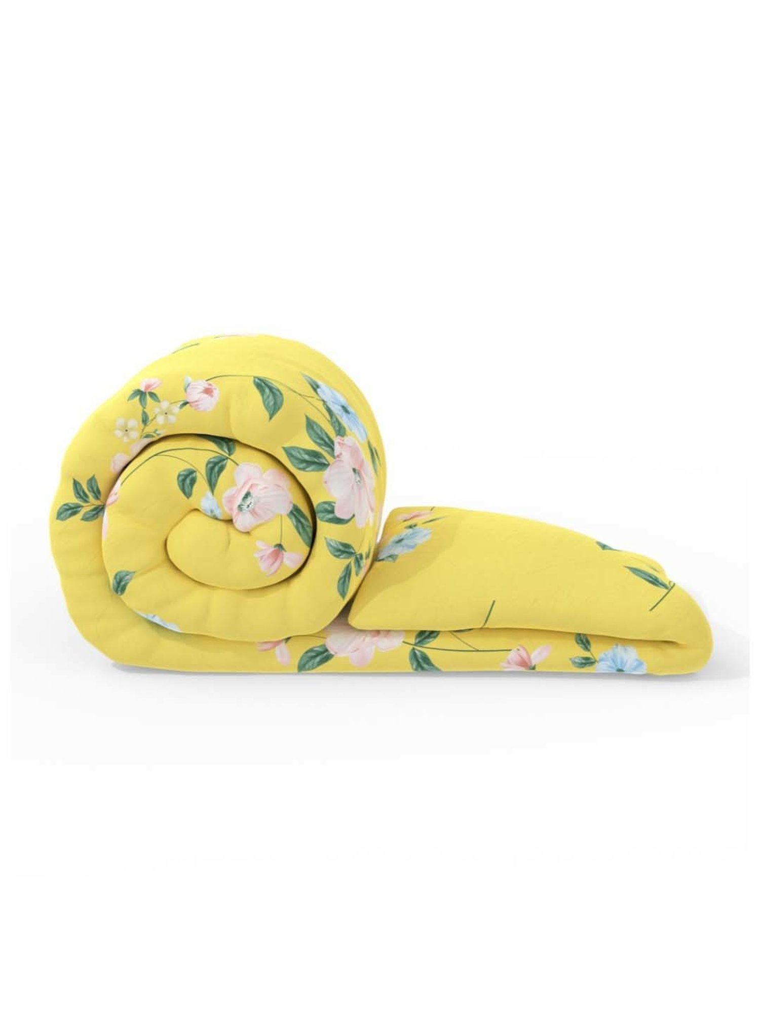 Bianca Rumba-Roll Yellow Fibre 152 TC Double Comforter