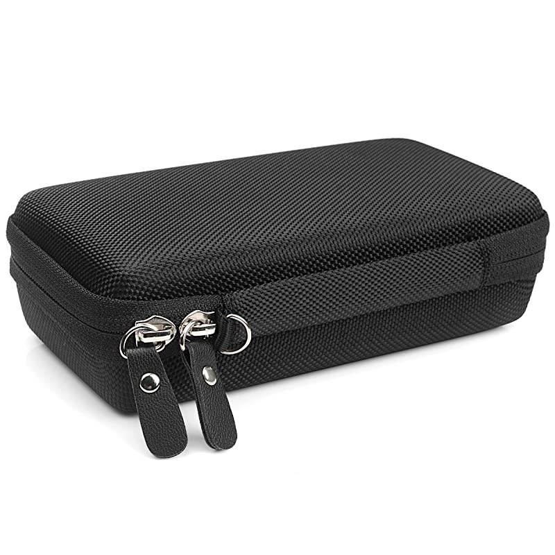 Instant Printer Case for Kodak Mini 2 HD Wireles Mini Mobile WiFi amp NFC Printer Pickit M2 SereneLife 2x3 Instant Porter Printer Mesh Pocket for Photo Paper and Cable Black