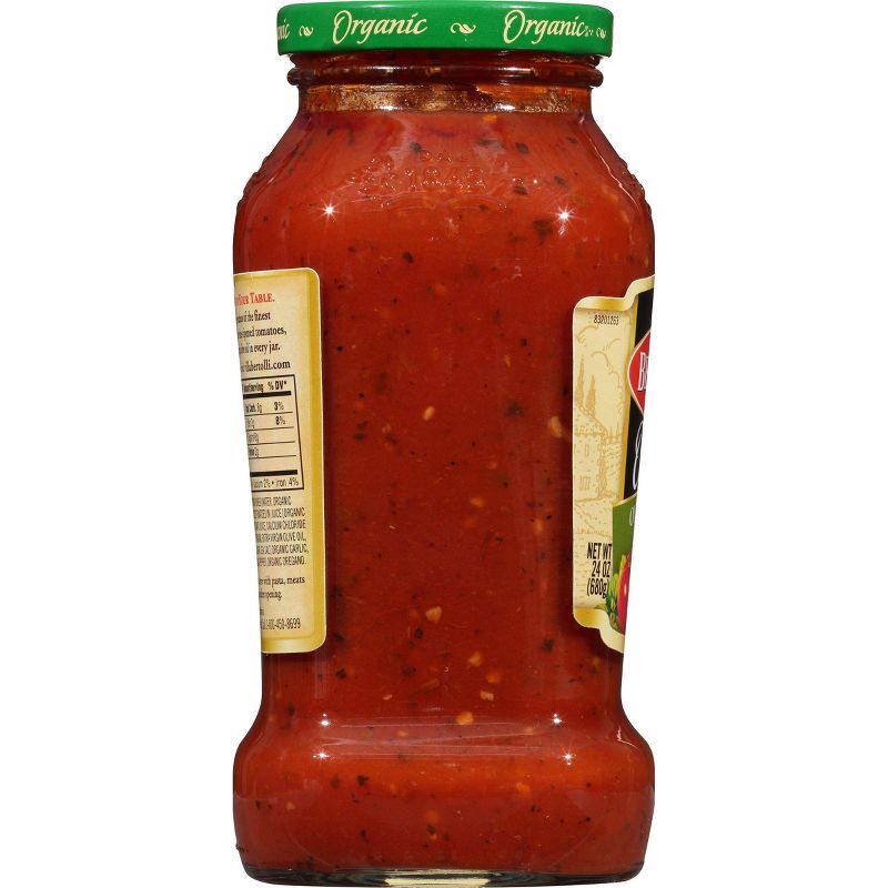 Bertolli Organic Olive Oil, Basil & Garlic Pasta Sauce - 24oz