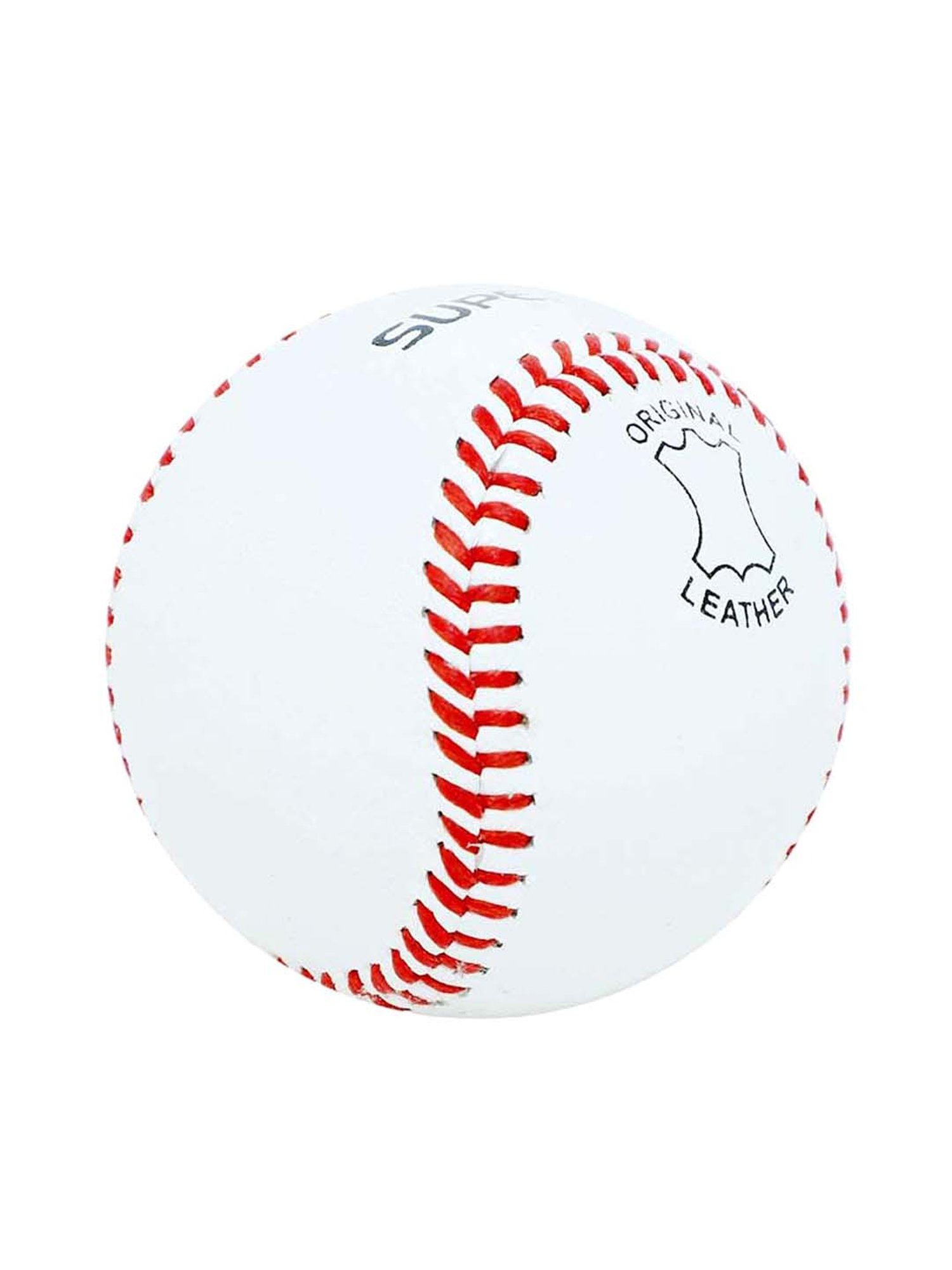 Belco White Leather Competition Grade Baseball (Pack of 6)