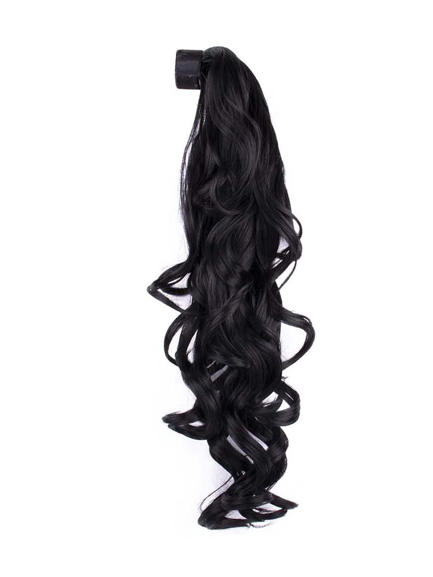 Streak Street Curly Jet Black Ponytail