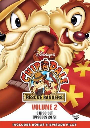 BUENA VISTA HOME VIDEO CHIP N DALE RESCUE RANGERS-V02 (DVD/3 DISC/RE-PKGD) D120426D
