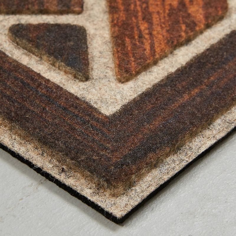 2'x4' Ornamental Entry Mat Ornamental Grain - Mohawk