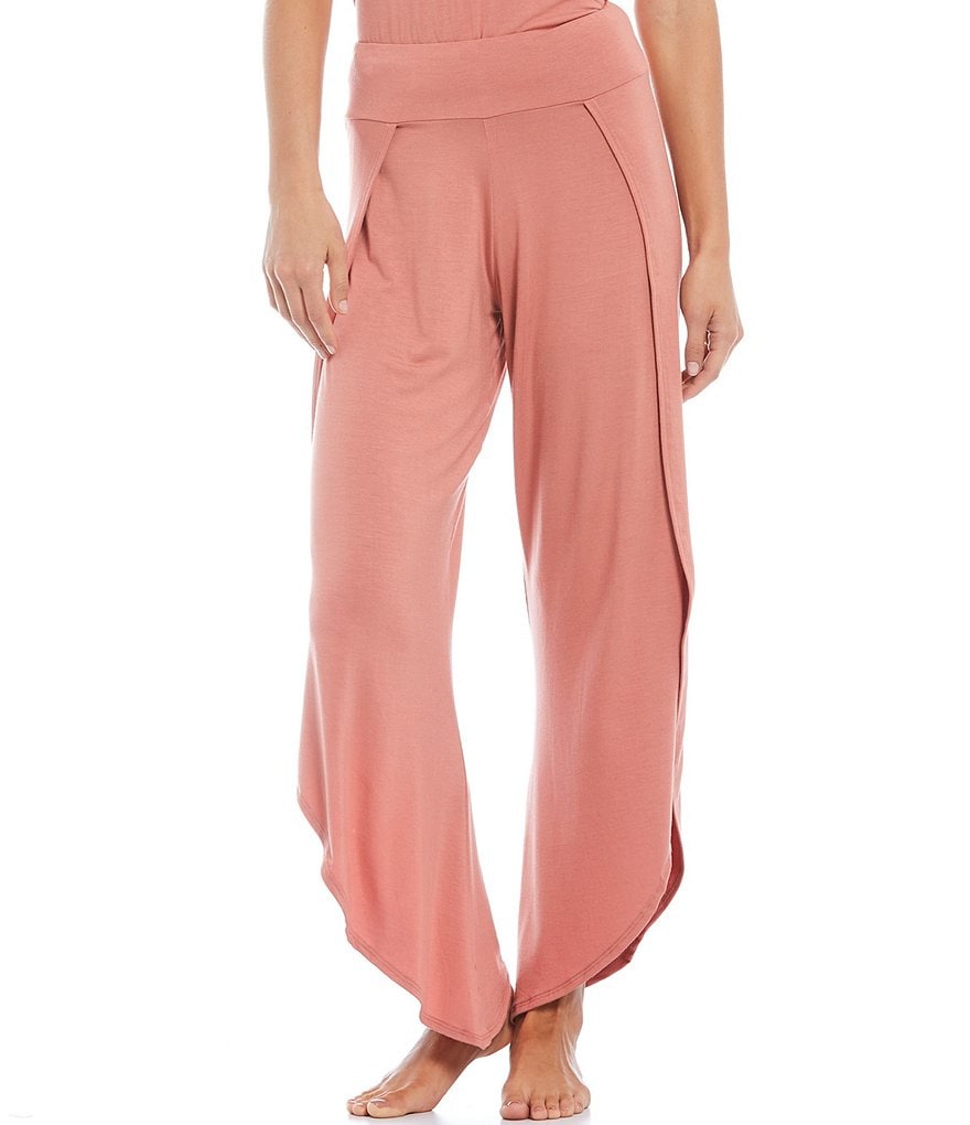 JALA Solid Jersey Knit Lounge Pull-On Pants