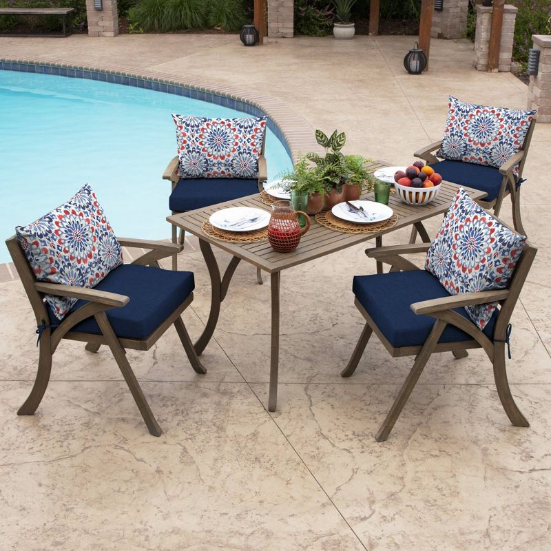Arden Selections Outdoor Dining Chair Cushion Set Clark