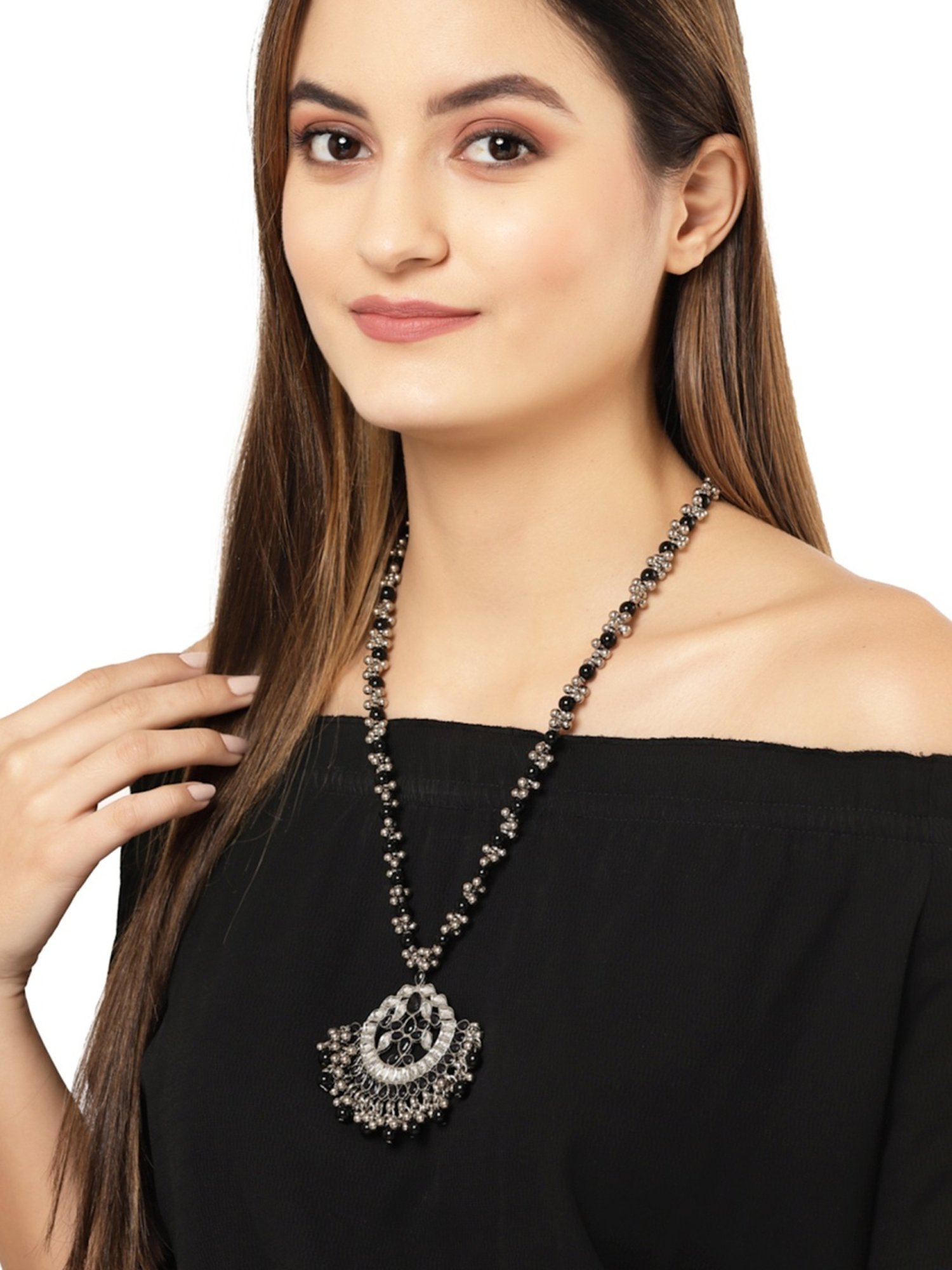 Ted Bekar Ilenie Island Pearl Bead Necklace