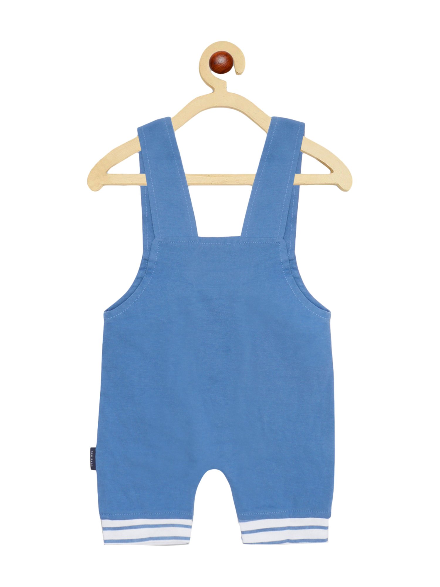 Juniors by Lifestyle Kids Mid Blue Cotton Casual Coordinate Set