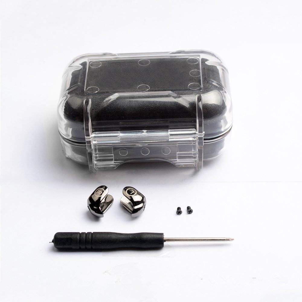 Metal Exchangeable Faceplates for Westone W30 W40 W50 W60 Dual Driver Earphone with Metal Screw