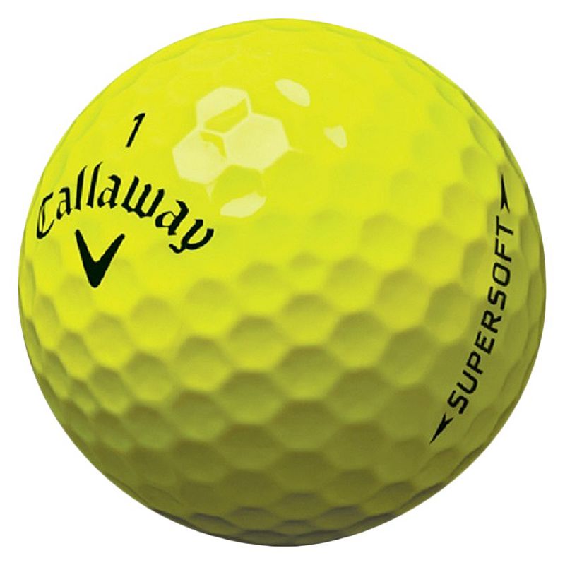 Callaway Supersoft Yellow Golf Balls - 12pk