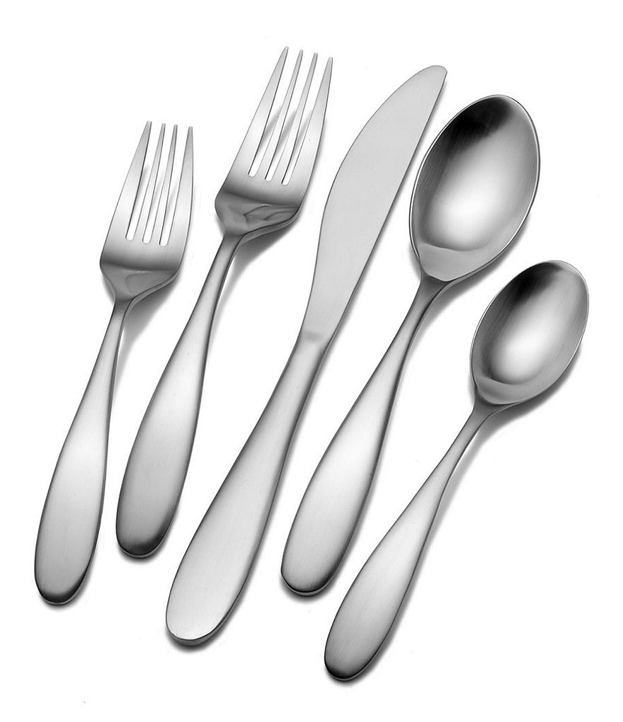 Towle Silversmiths Alpine 42-Piece Stainless Steel Flatware Set