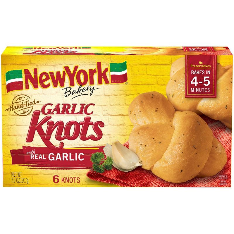 New York Bakery Frozen Breadsticks with Garlic - 10oz