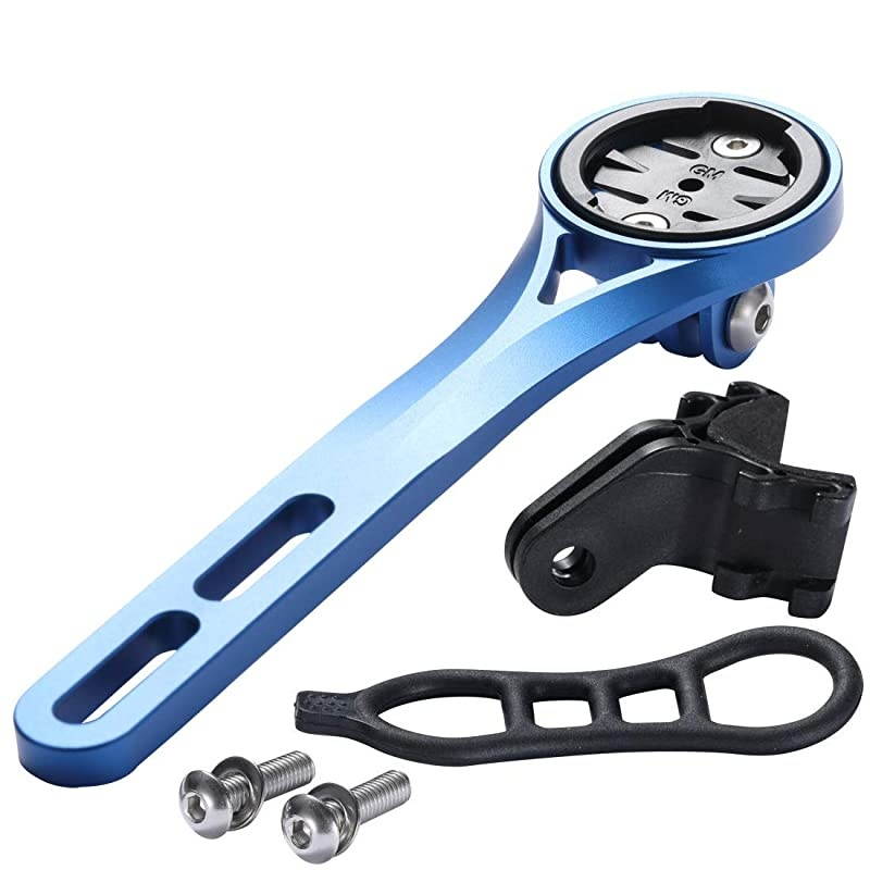 Aluminium Alloy Bicycle Computer Mount for Road Bike Integrated HandlebarCompatible with Garmin Edge 130 200 500 510 520 810 820 1000 1030 and Flashlight