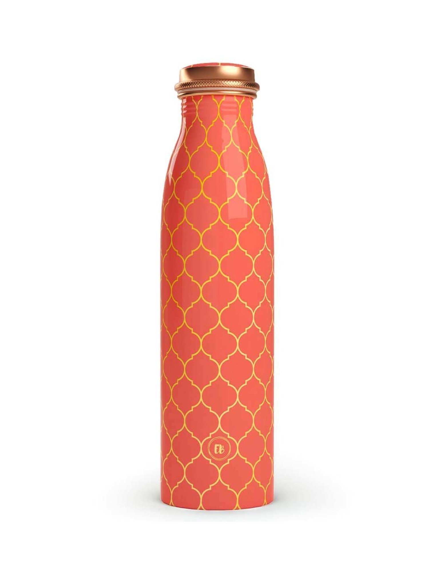 Everything Beautiful Coral Copper Water Bottle - Seamless (0.95 L)