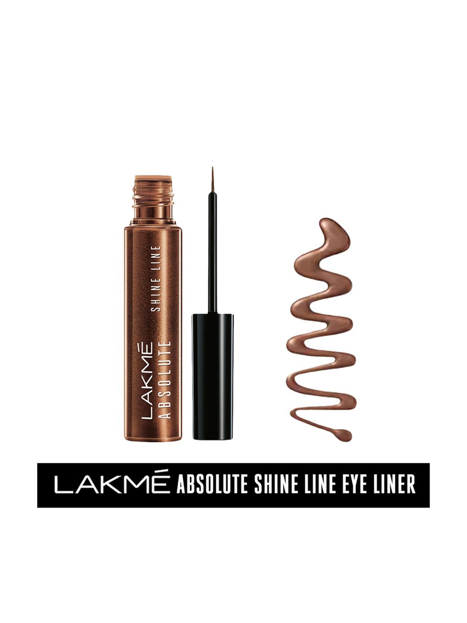 Lakme Absolute Shine Line Eyeliner Shimmer Bronze 4.5 ml