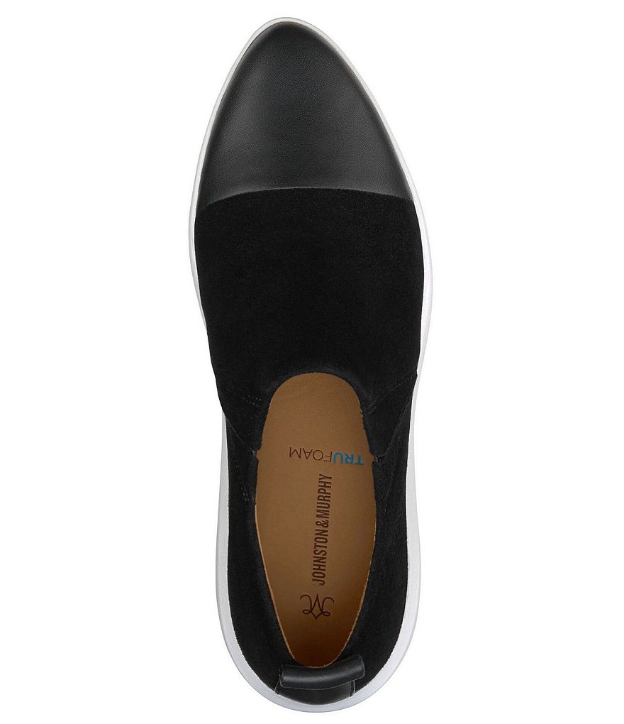 Johnston & Murphy Dakota Cap Toe Slip-On Oxfords