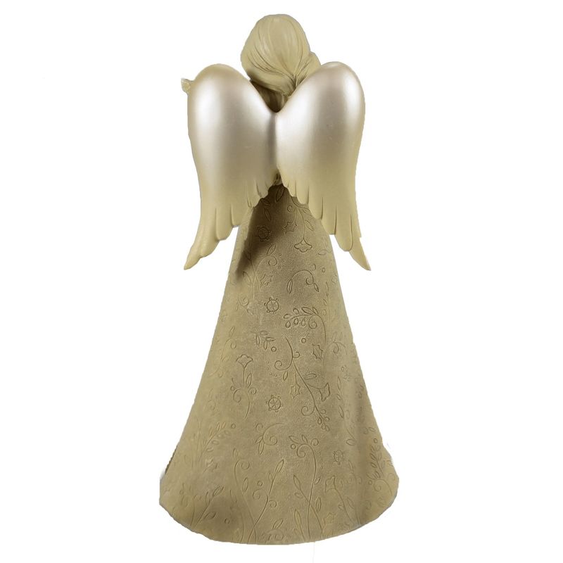 Foundations 7.25" Peace Be With You Angel Doves Christmas  -  Decorative Figurines