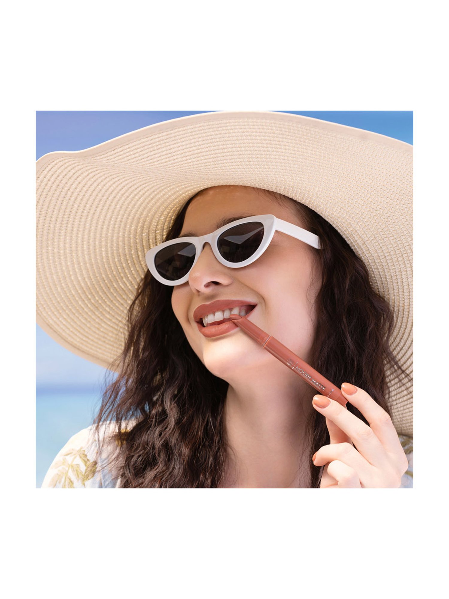 PAC Moody Matte Lipstick Beach Babe - 1.6 gm