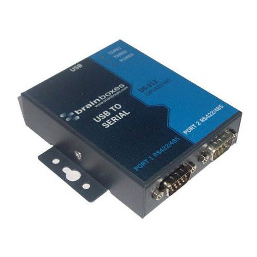 Brainboxes 2 Port Rs422/485 Usb To Serial Adapter