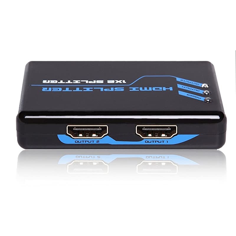 HDMI Mini Splitter 1X2 Supports 3D