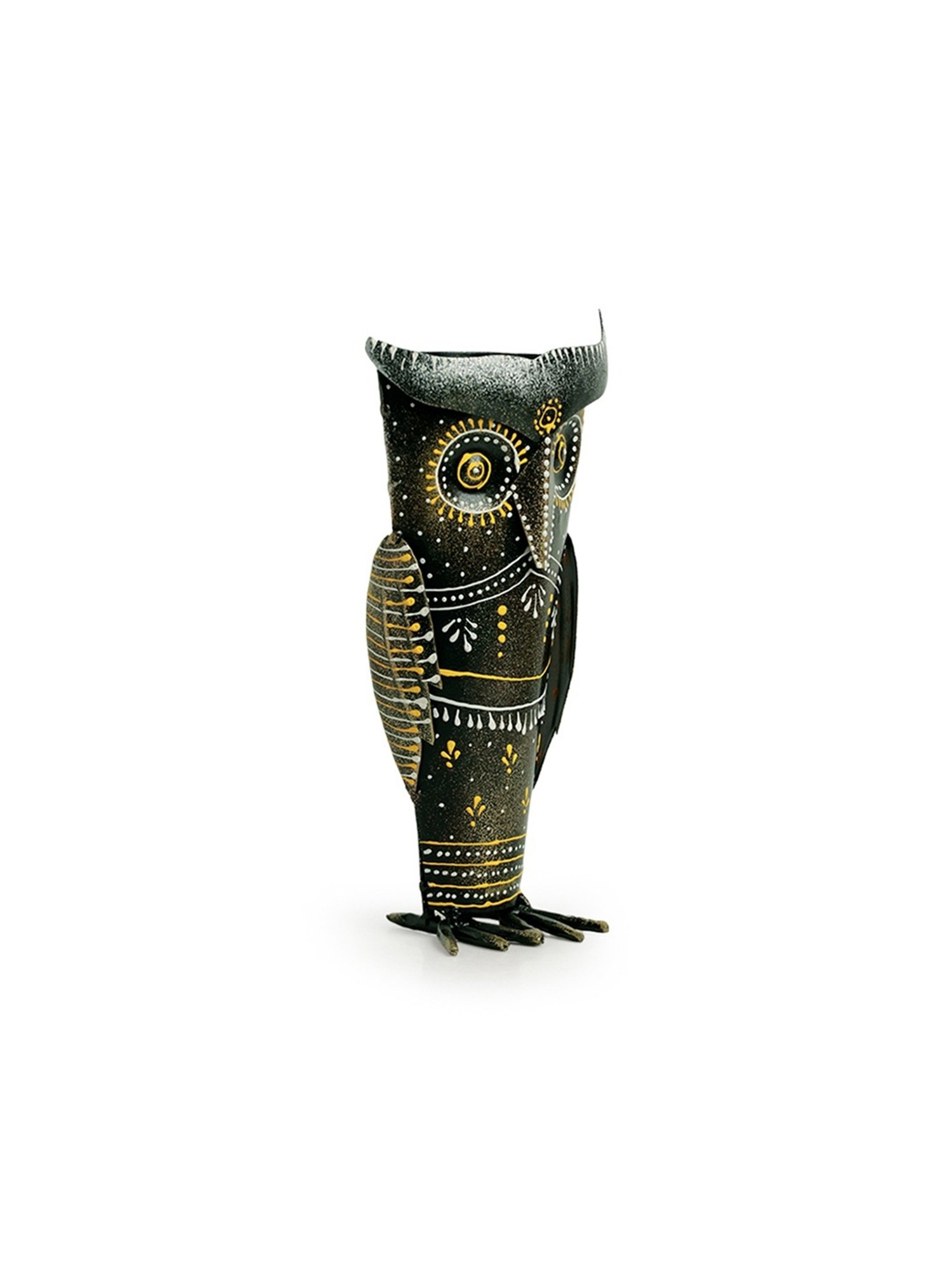 ExclusiveLane Motif Multicolor Iron The Wise Old Owl Showpiece