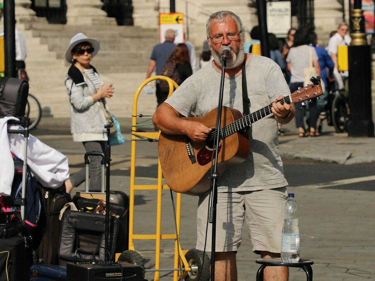Right Angle 1/4" TRS to 3.5 TS Male Unbalanced Cable - Custom Length, Color Cord
