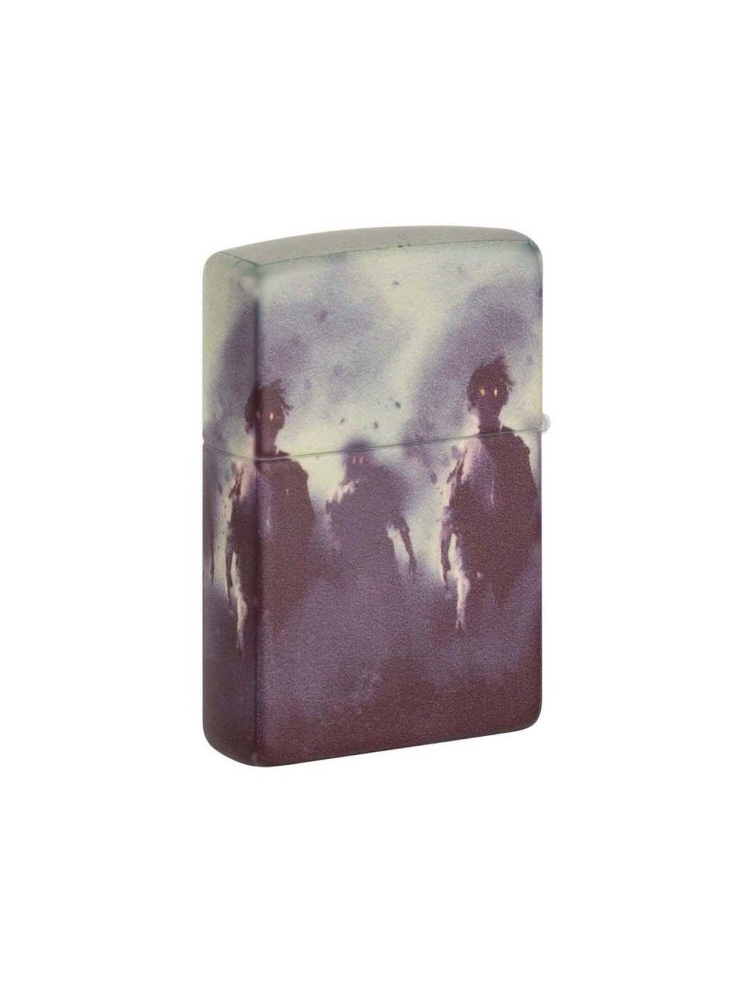 Zippo Multicolor Brass Zombie Design Windproof Pocket Lighter