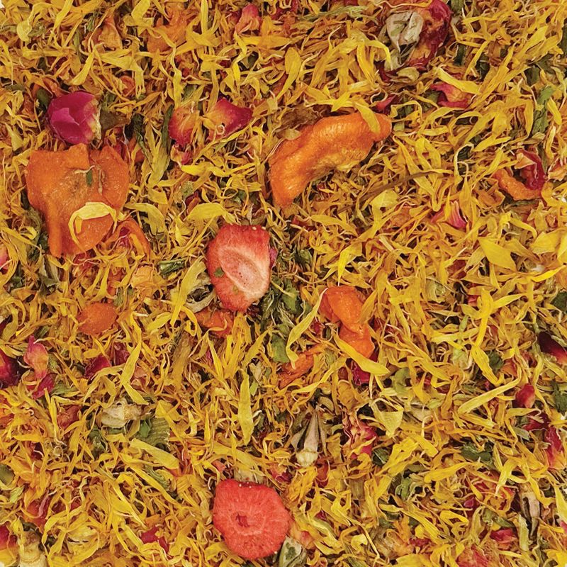 Trixie 2-Story Rabbit Hutch - Medium - Brown/White