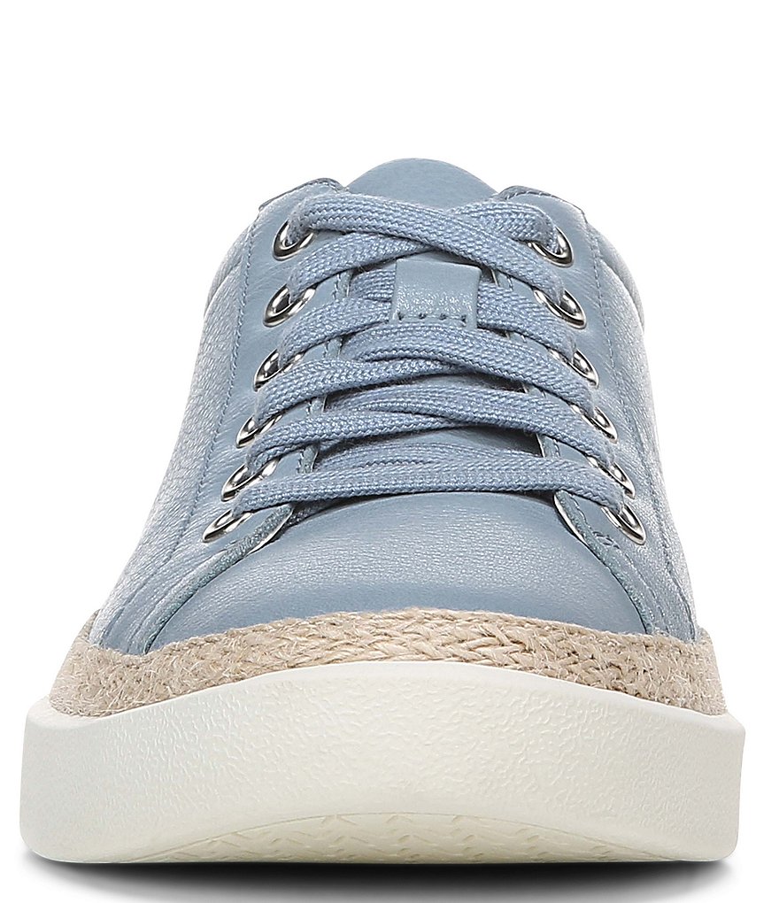 Vionic Winny Embossed Leather Lace-Up Sneakers