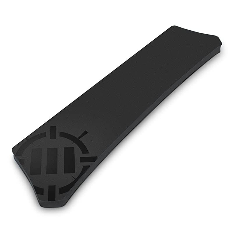 Tenkeyless Keyboard Wrist Rest - Firm TKL Gaming Wrist Pad for Compact Mechanical Keyboards with Ergonomic Support , Non-Slip Rubber Base , Anti-Fray Solid Design - Great for Gaming or Office