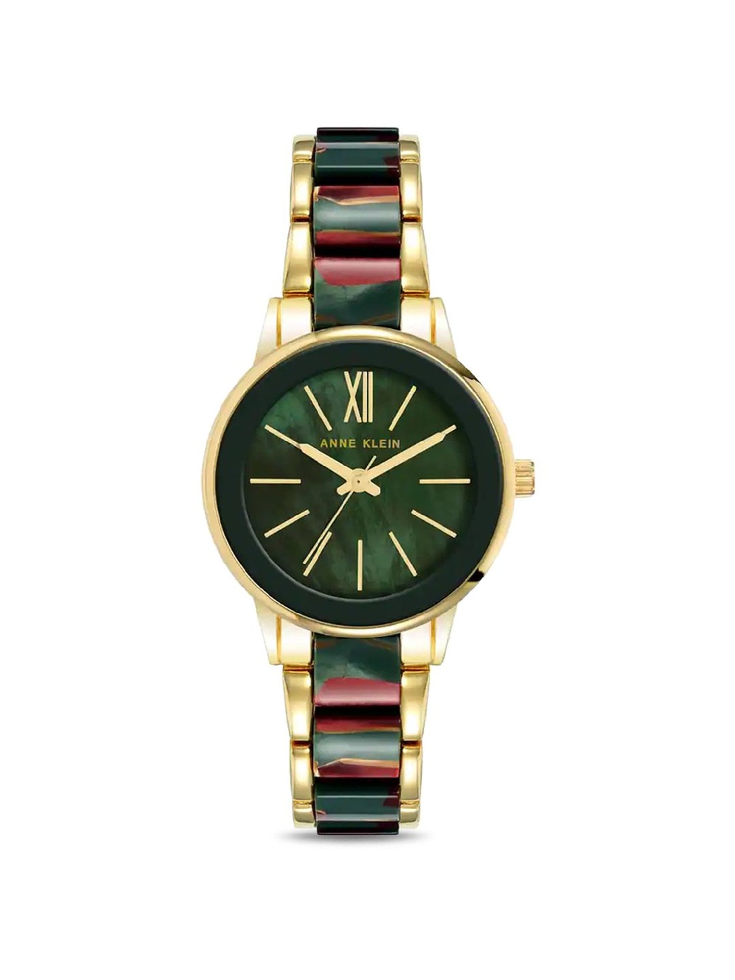 Anne Klein AK3878GMGN Analog Watch for Women