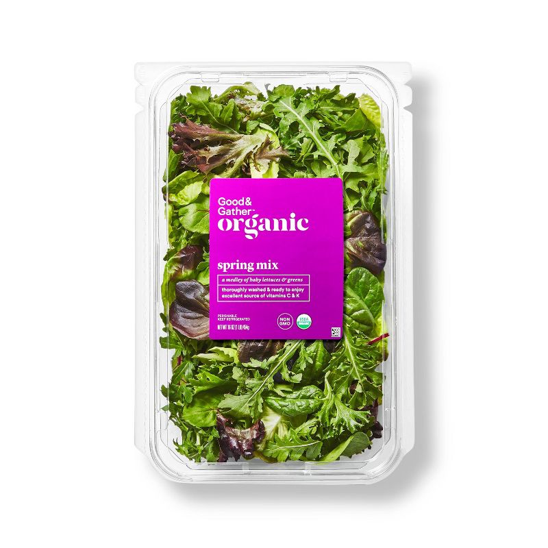 Organic Spring Mix Lettuce - 16oz - Good & Gather™