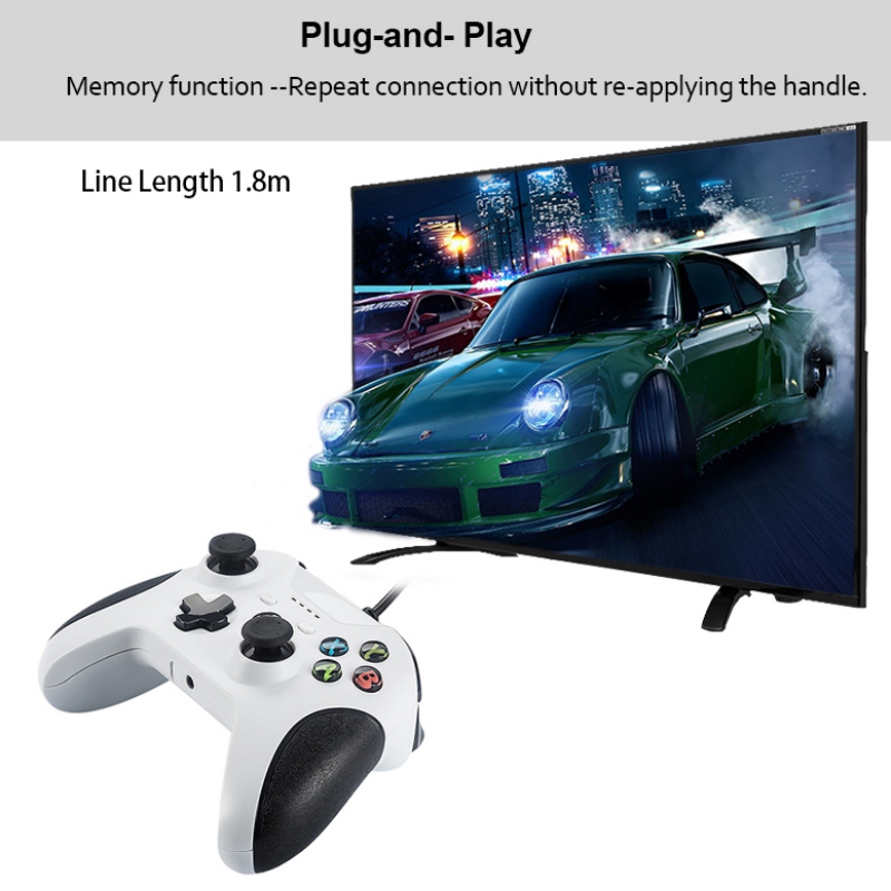 Wired Controller for Xbox One, YCCSKY Xbox One Wired Gaming Controller for Xbox One PC Windows 7/8/10,with Audio Jack Dual-Vibration Turbo