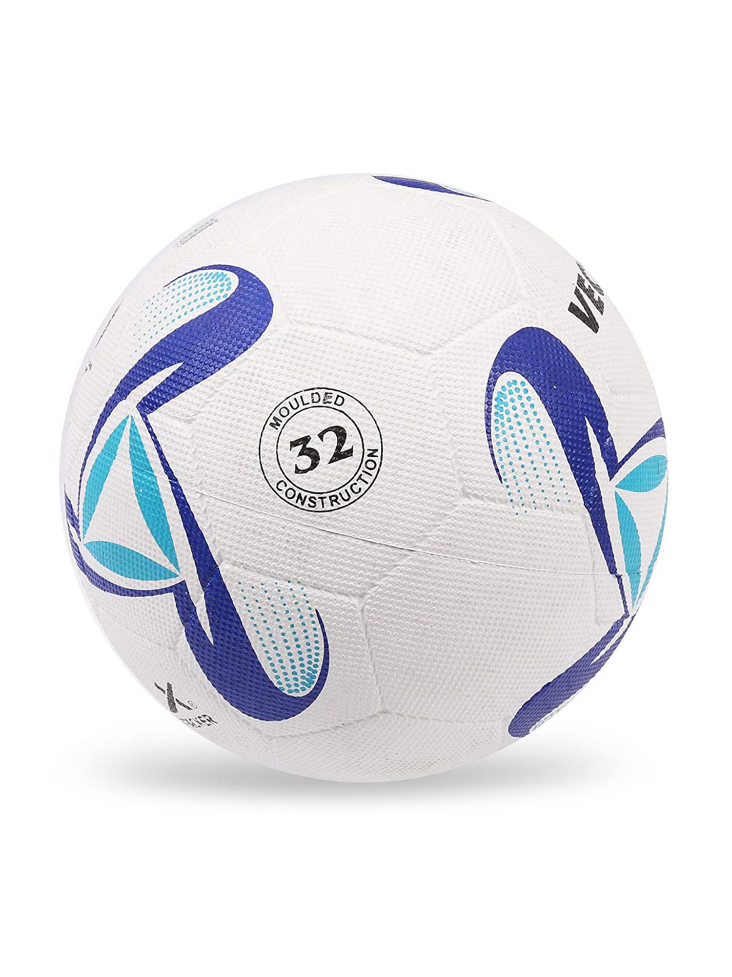 Vector X Off White & Blue Football - Size 5