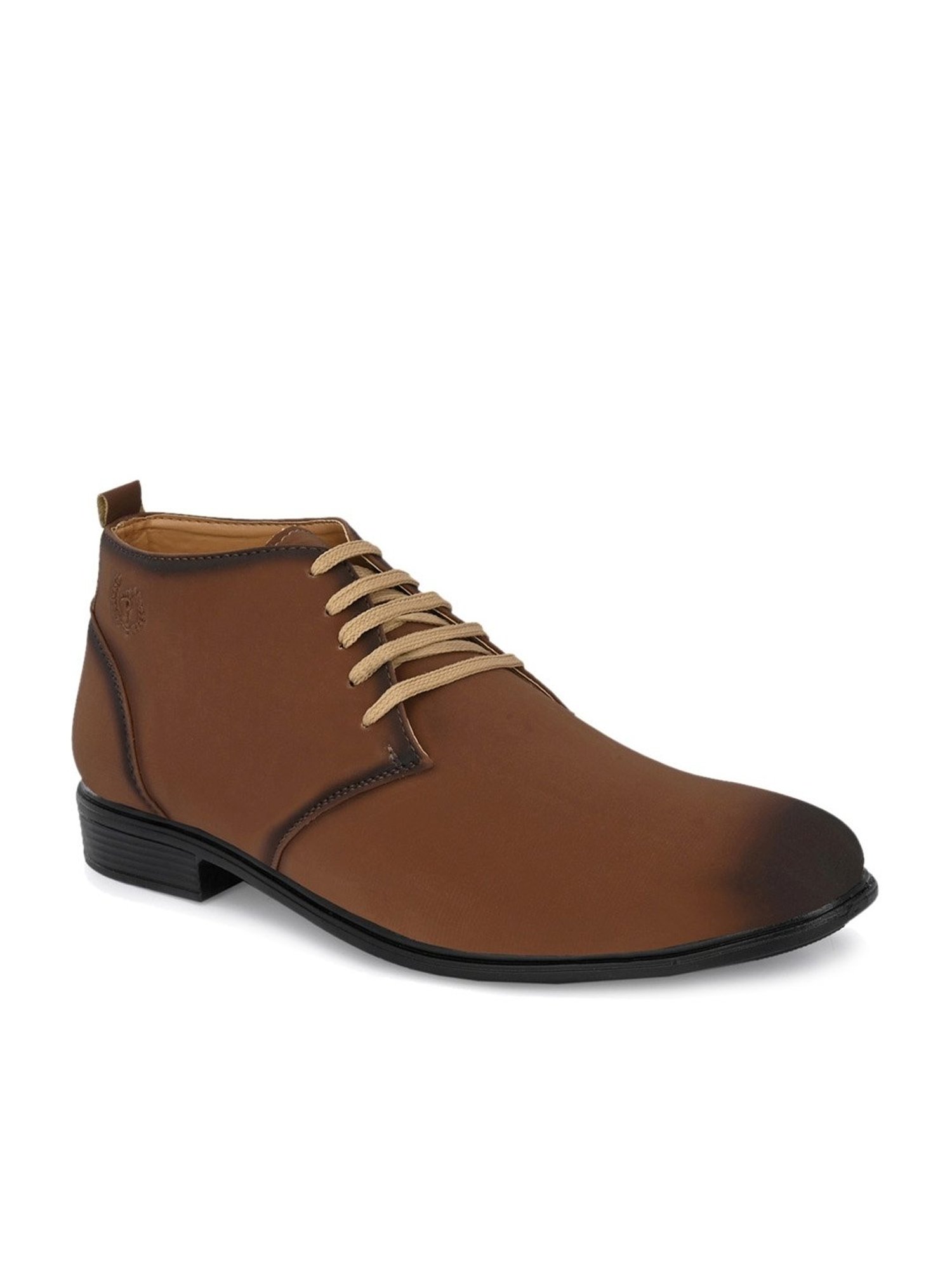 Prolific Men's Brown Derby Shoes