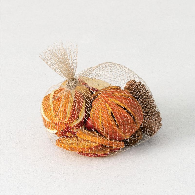 Sullivans Set of 16 Della Robbia Filler Decorative Filler 2.5"H, 2.5"H, 2.5"H, 3"H, 1"H & 2"H Orange