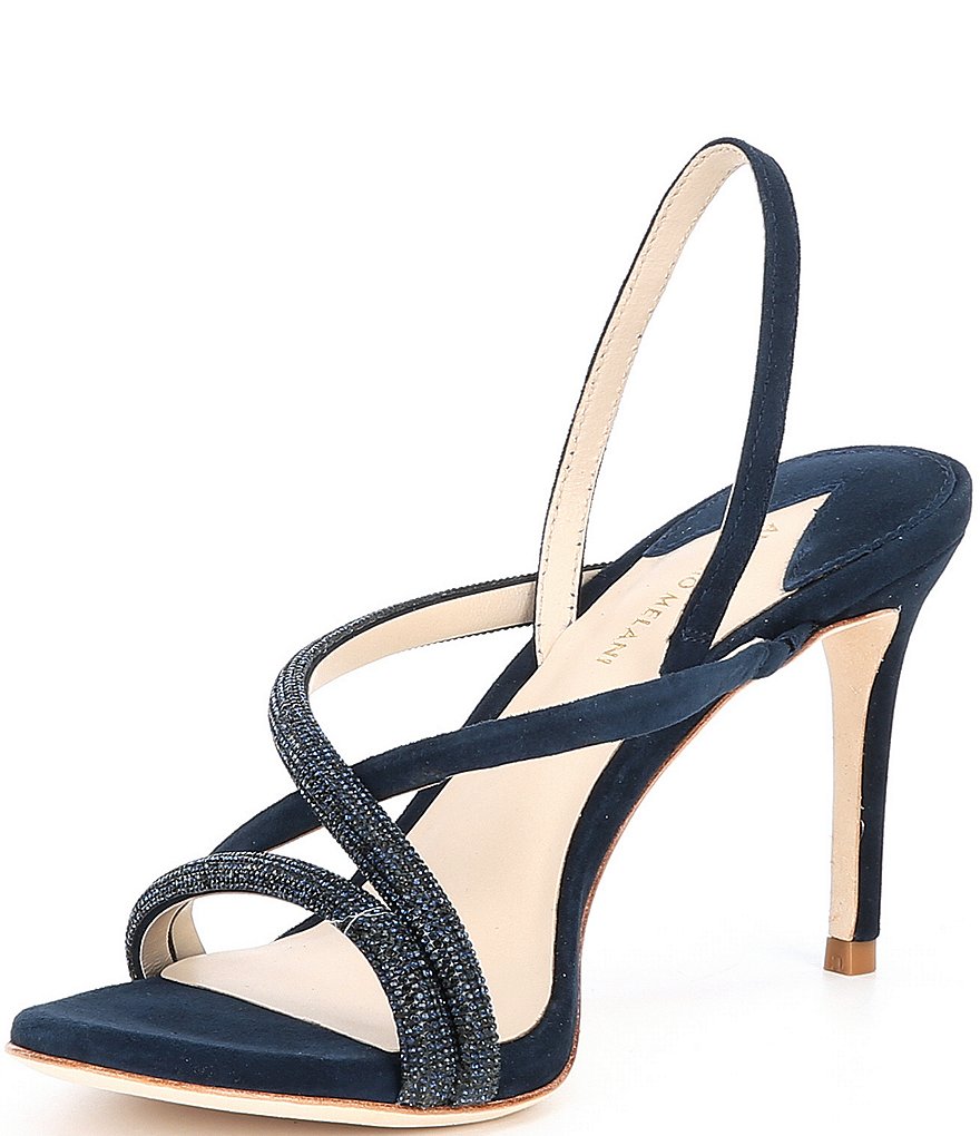 Antonio Melani Mesli Strappy Embellished Dress Sandals