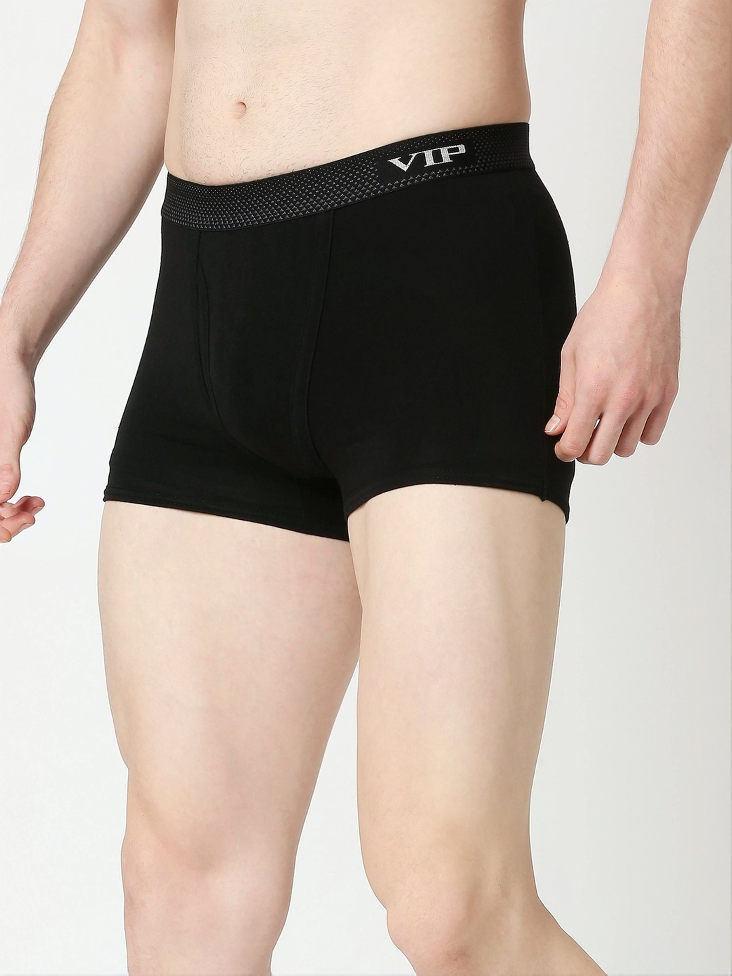 VIP Assorted Cotton Skinny Fit Trunks - Pack Of 2