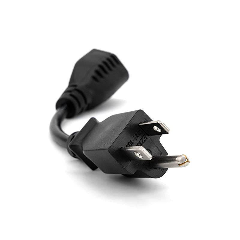 Power Extension Cable, 5-Pack, Outlet Saver, 18 AWG