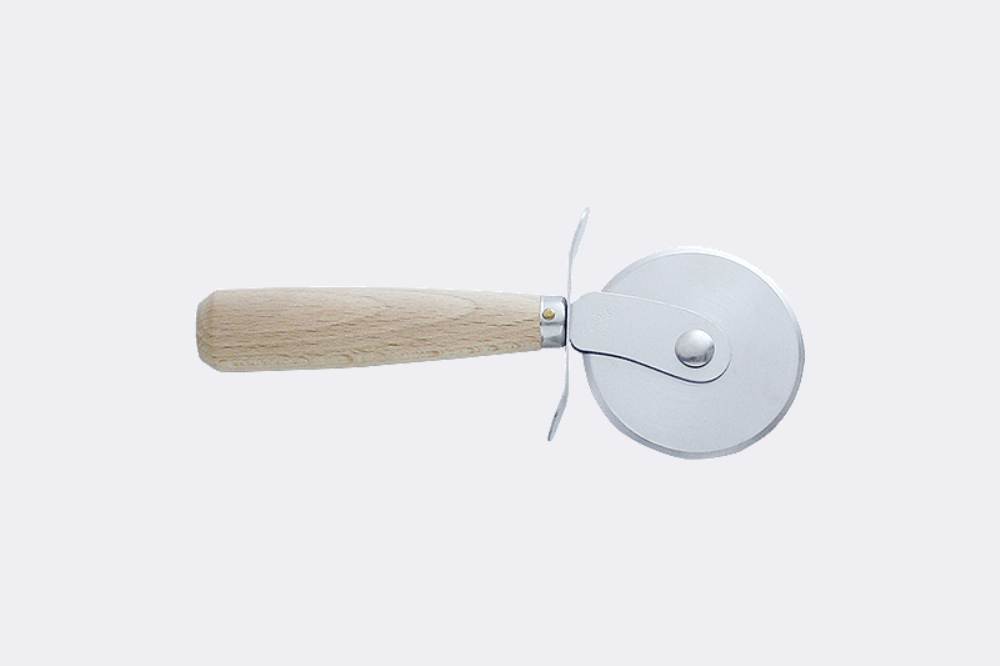 Kanetsune Pizza Cutter (2.5") With Wooden handle KC-045