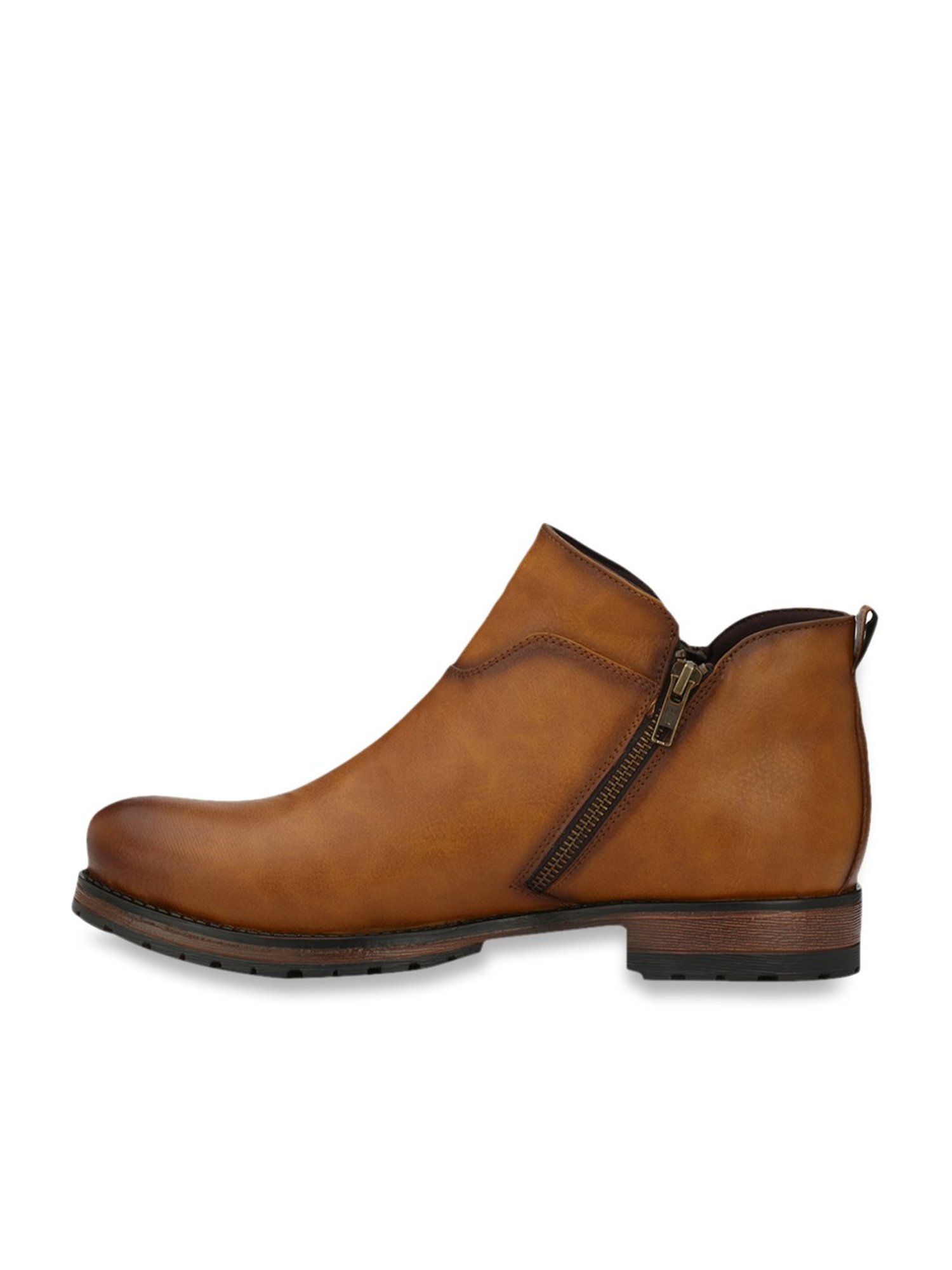 Delize Men's Tan Formal Boots