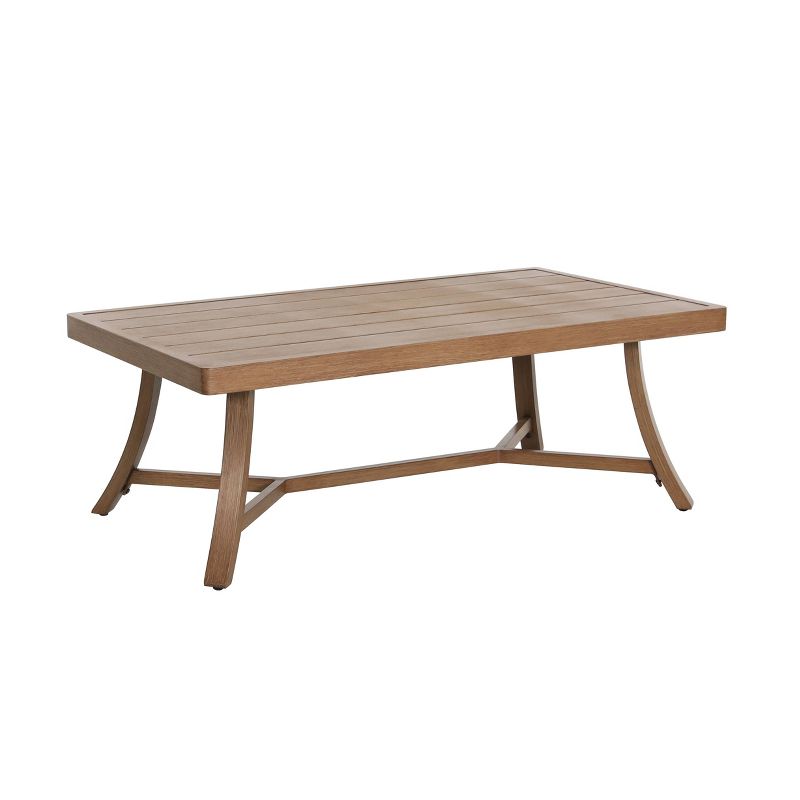 4pc Outdoor Aluminum Sofa Set Natural - Nuu Garden