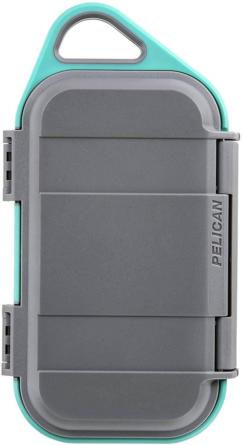 Pelican Go G40 Case - Waterproof Case (Slate/Teal) (GOG400-0000-GRY)