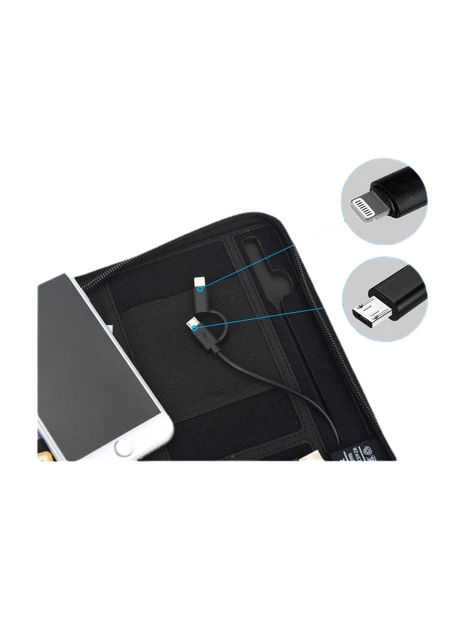 Portronics Power Wallet 4K POR 838 4000 mAh Lithium Polymer Power Bank (Brown)