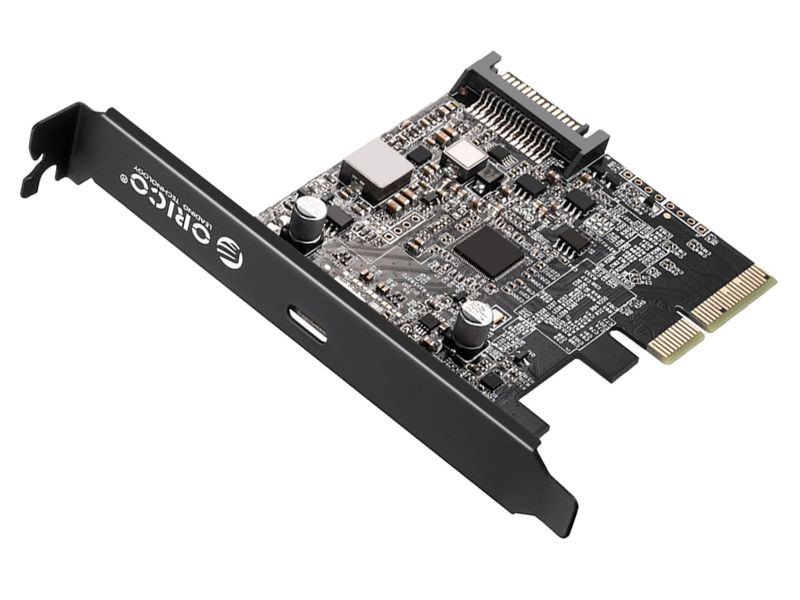 ORICO USB PCI-E Card, USB 3.2 Gen 2 Internal Expansion Card,Type C PCI-Express 4X to USB 3.2 Gen 2x2 (20 Gbps), ASM3242 Chipset for Windows 8/10/Linux,Compatible Slot: PCIe x4 (3.0), PCIe x8, PCIe x16
