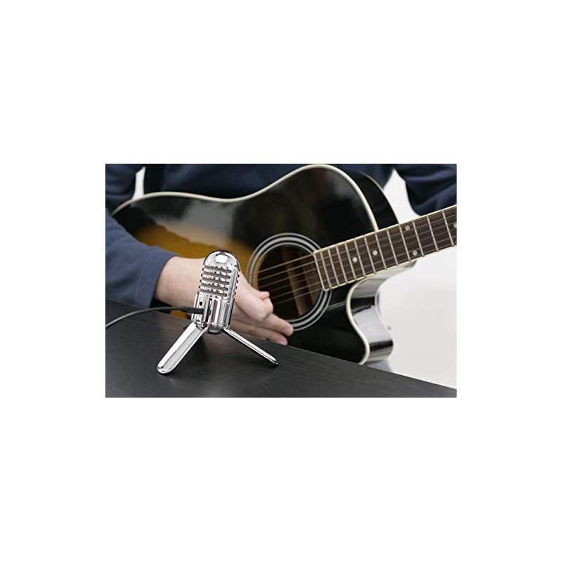 Meteor Mic USB Studio Microphone, Titanium Black/Red - Limited Edition